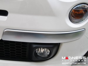 FIAT 500 Front Bumper Trim - Satin Finish - NA Model - left + right
